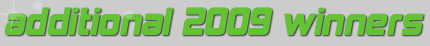 Additional 2009 Winners